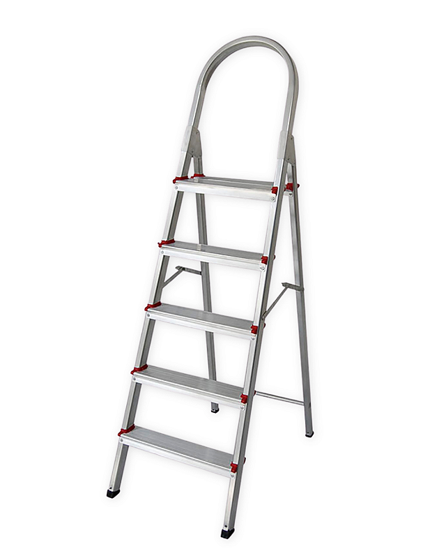 Escada de Alumínio Acesso Simples - 5 Degraus | Art Factory