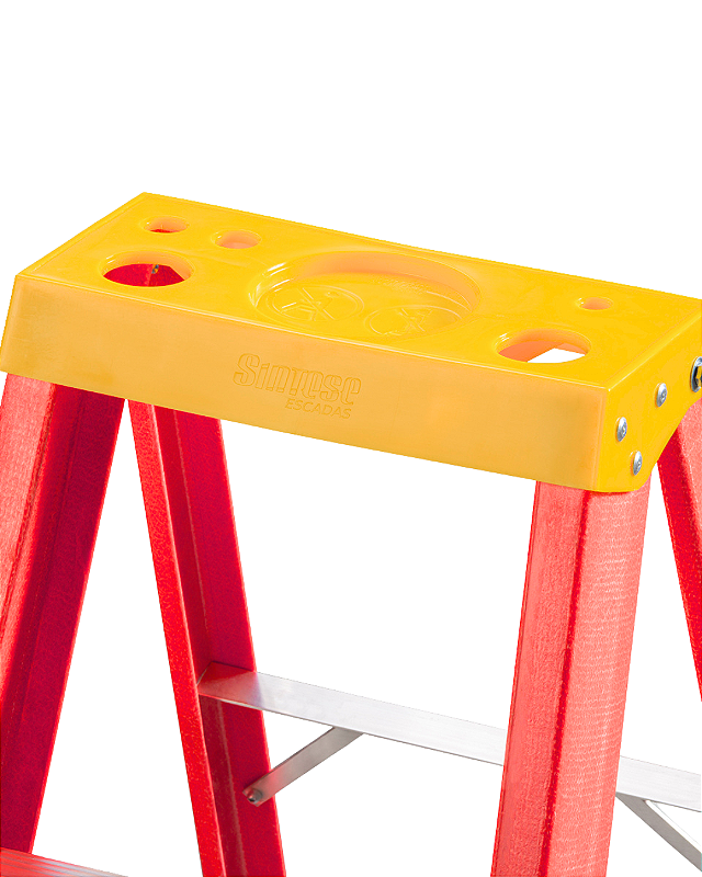 Escada Tesoura Acesso Simples | 6 Degraus