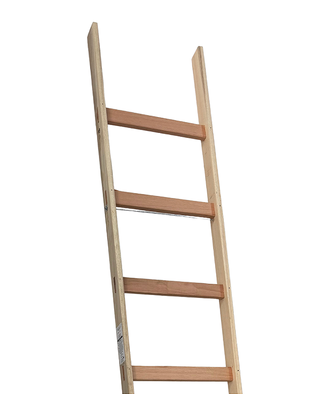 Escada de Madeira Singela - 8 Degraus