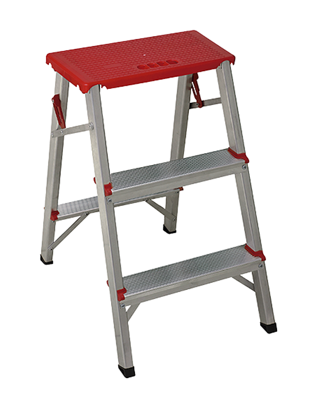 Banqueta Alumínio 2 Degraus - Art Factory