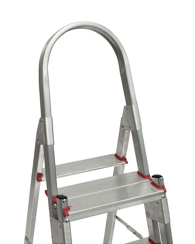 Escada Dupla de Alumínio Art Factory - 3 Degraus Reforçada