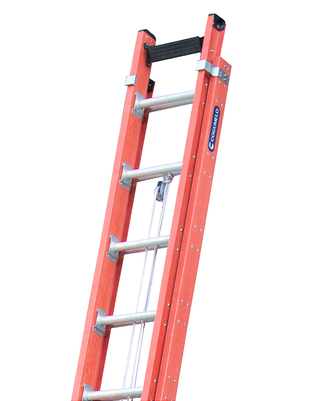 Escada Extensível Rebitada 7,20M | EF-23 Sudeste/Cogumelo