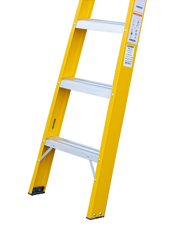 Escada Tesoura Acesso Simples 6 degraus 2,07M | Sudeste/Cogumelo