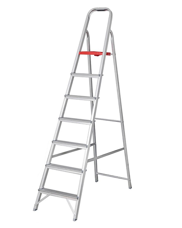 Escada Tesoura Acesso Simples - 6 Degraus | Reisam