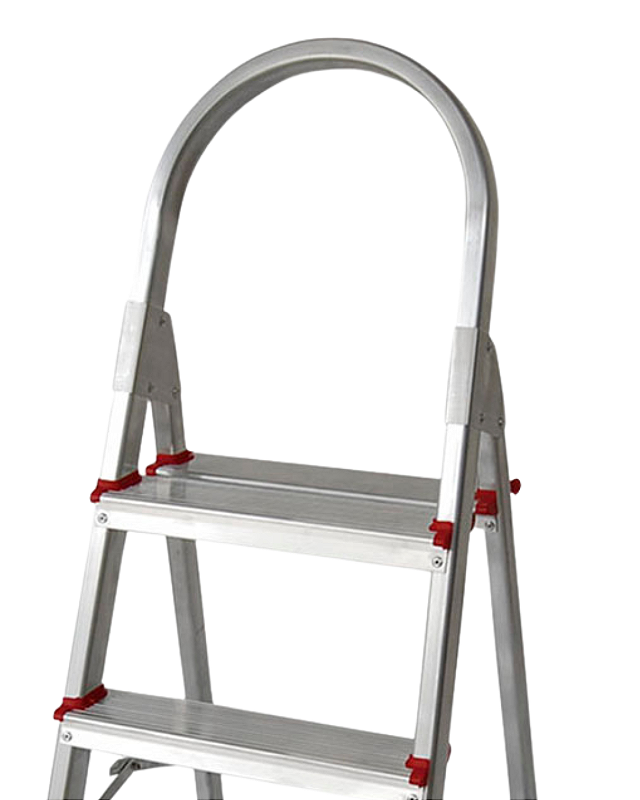 Escada de Alumínio Acesso Simples - 4 Degraus | Art Factory