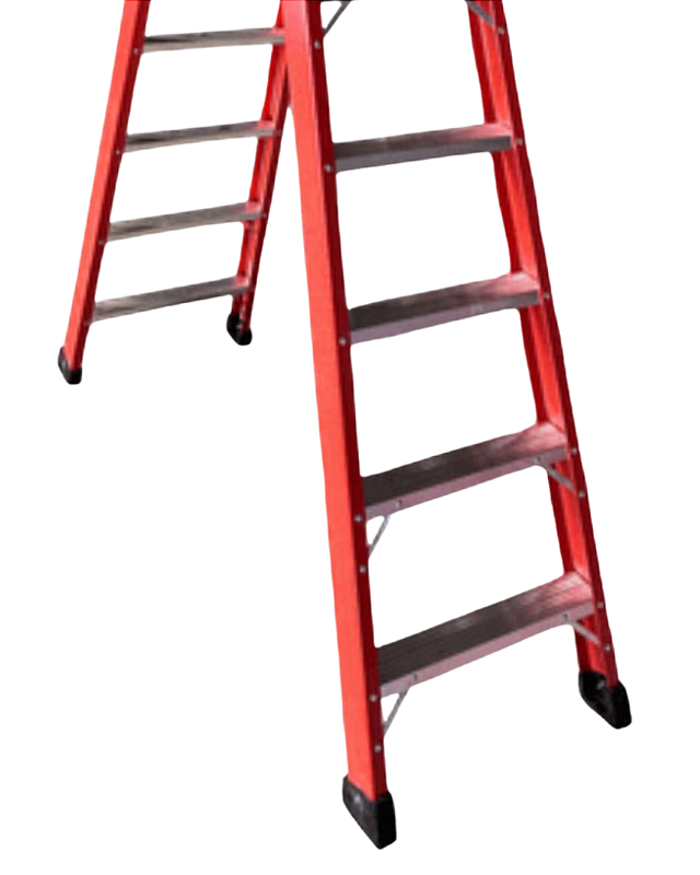 Escada Tesoura Duplo Acesso 12 Degraus | Síntese