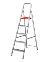 Escada Tesoura Acesso Simples - 4 Degraus | Reisam