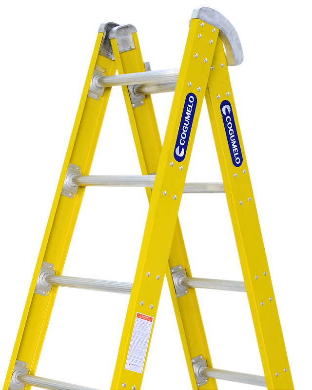 Escada 2 em 1 Multifuncional TE-6-10 | Sudeste/Cogumelo