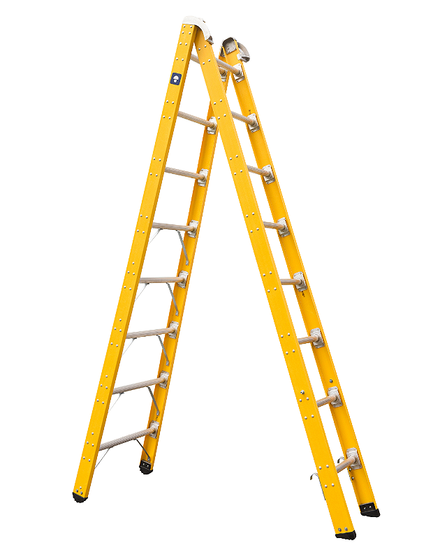 Escada 2 em 1 Multifuncional TE-8-14 | Sudeste/Cogumelo