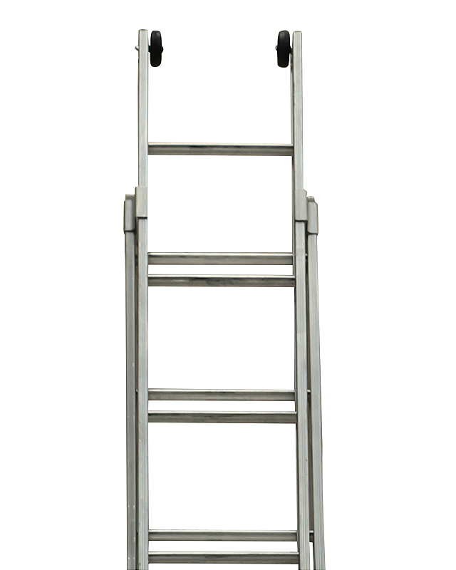 Escada Extensível Articulada de Alumínio - 11 Degraus | Art Factory