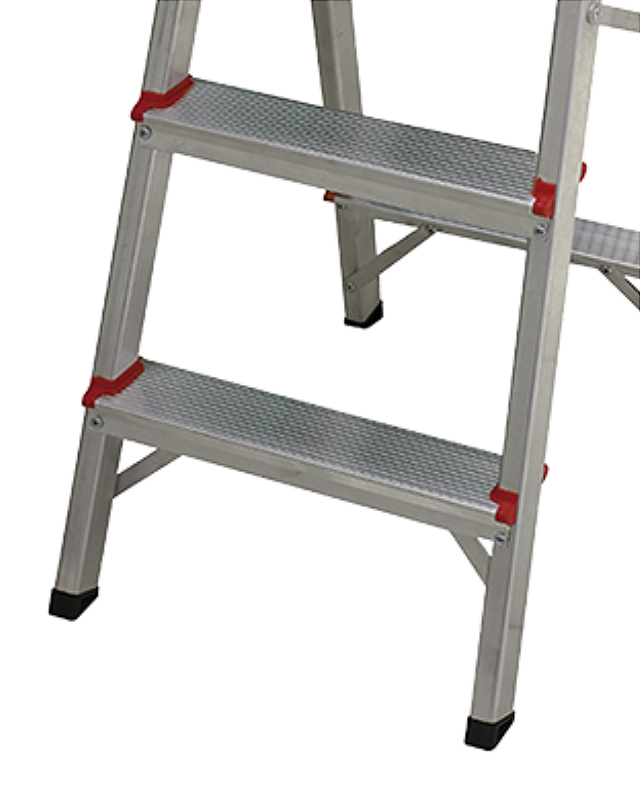Banqueta Alumínio 2 Degraus - Art Factory