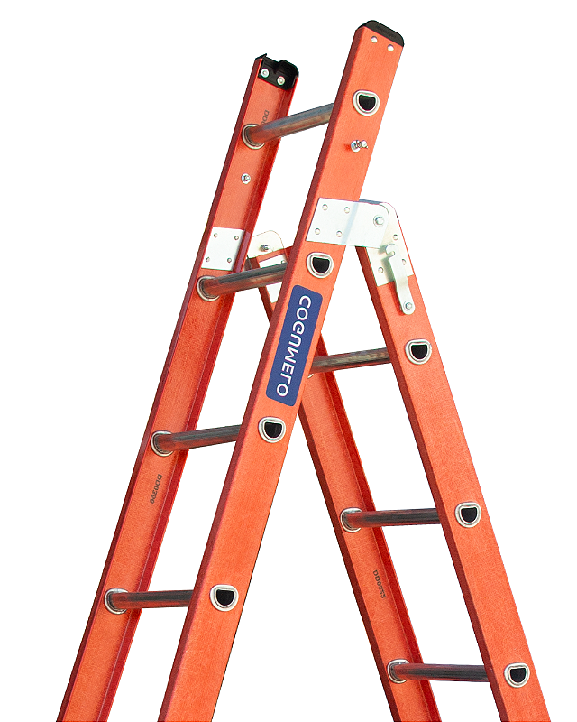 Escada 2 em 1 Multifuncional TSH-8-16 | Sudeste/Cogumelo