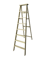Escada de Madeira Americana - 8 Degraus