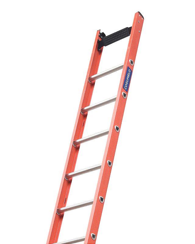 Escada Singela Fibra de Vidro Cogumelo | 16 Degraus - 5,30M