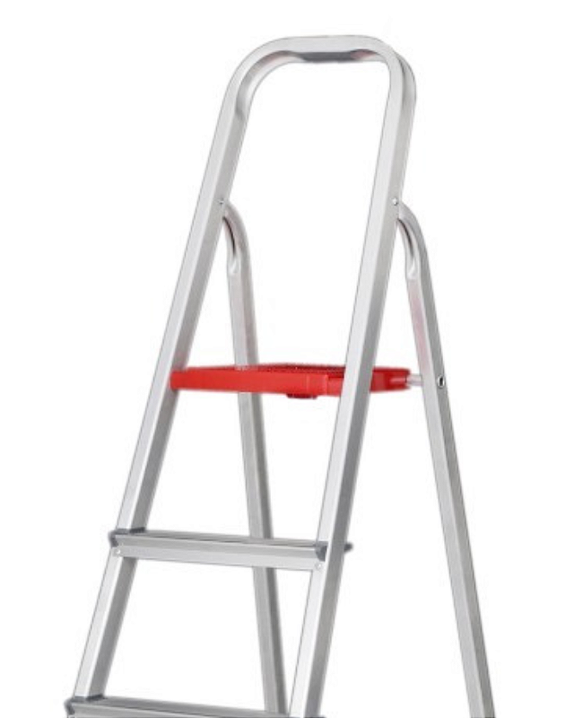 Escada Tesoura Acesso Simples - 5 Degraus | Reisam