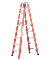 Escada Tesoura Duplo Acesso 8 degraus | 2,55M Sudeste/Cogumelo