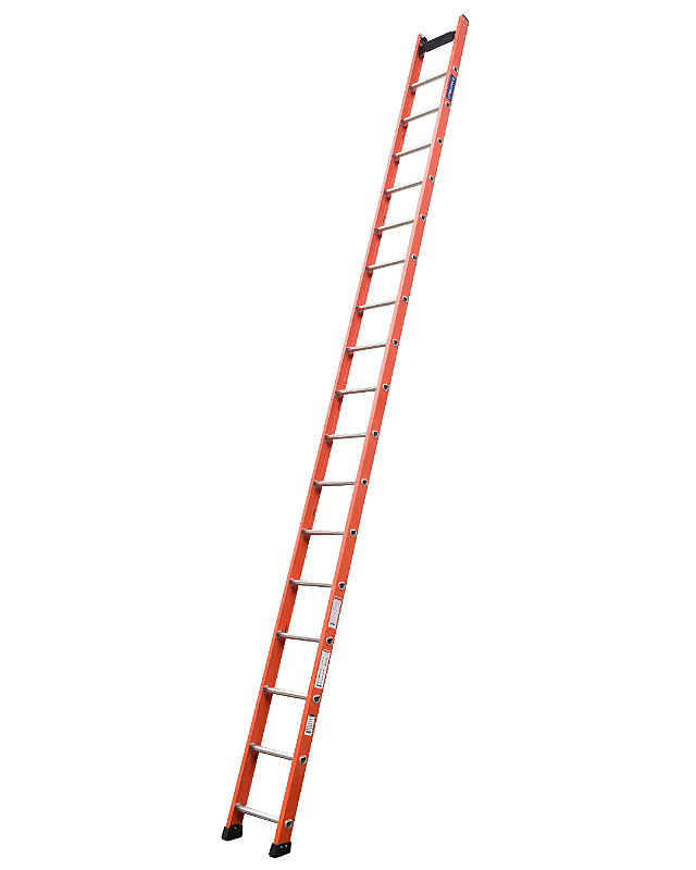 Escada Singela Fibra de Vidro Cogumelo | 16 Degraus - 5,30M