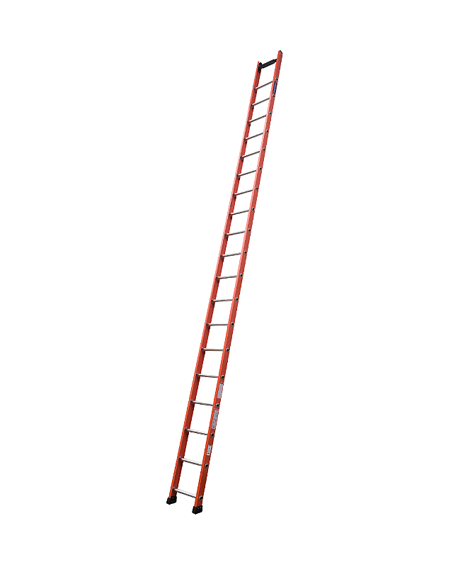 Escada Singela Fibra de Vidro Cogumelo | 18 Degraus - 5,90M