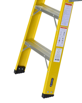 Escada Tesoura Duplo Acesso 4 degraus | 1,35M Sudeste/Cogumelo