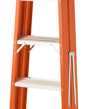 Escada Tesoura Duplo Acesso 8 Degraus – Síntese TAF-08