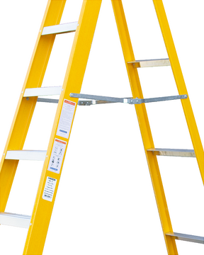 Escada Tesoura Acesso Simples 7 degraus 2,38M | Sudeste/Cogumelo