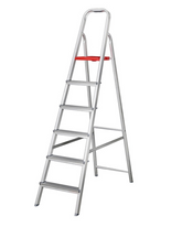 Escada Tesoura Acesso Simples - 5 Degraus | Reisam