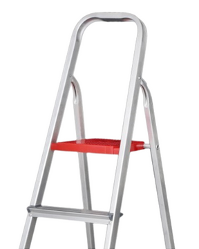 Escada Tesoura Acesso Simples - 4 Degraus | Reisam