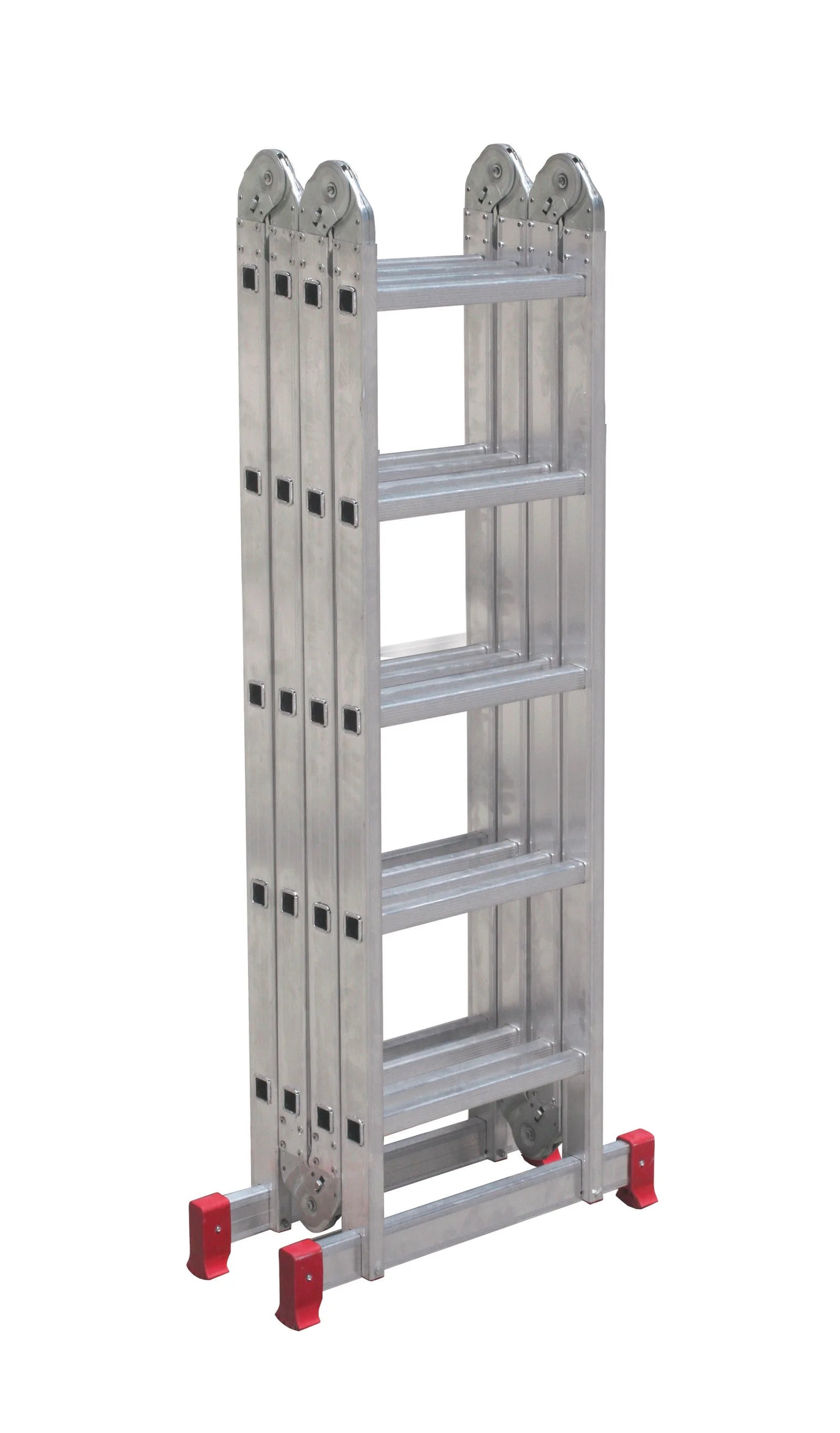 Escada Articulada Multifuncional 4x5 20 Degraus em Alumínio Botafogo