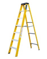 Escada Tesoura Acesso Simples 6 degraus 2,07M | Sudeste/Cogumelo